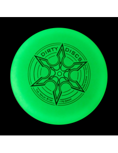 FRISBEE DISC NINJA STAR LUMO GLOW 2